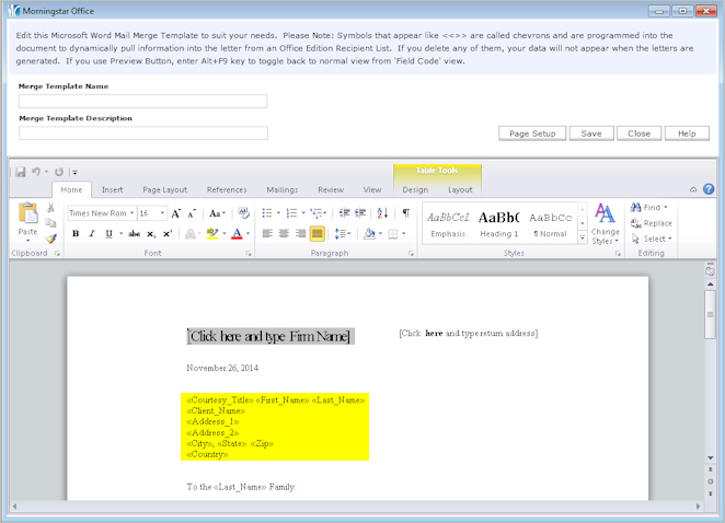 How To Set Up Label Template In Word